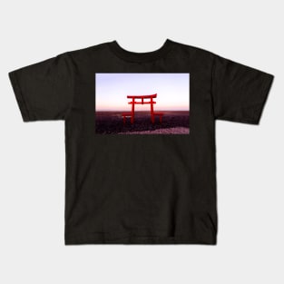 Japan - 'Okinawa Shrine' Kids T-Shirt